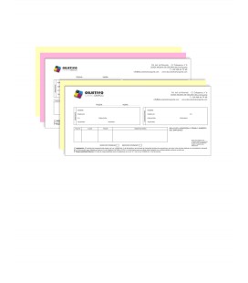 Talonario Personalizado (10x21cm)