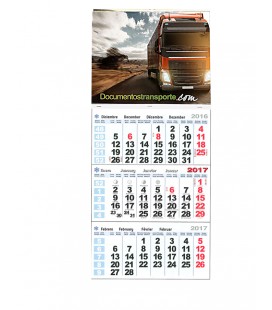 Calendarios Internacionales de pared personalizados