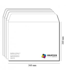 Sobres 260x360 mm