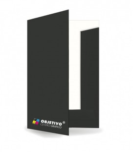 Carpeta troquelada con bolsillos